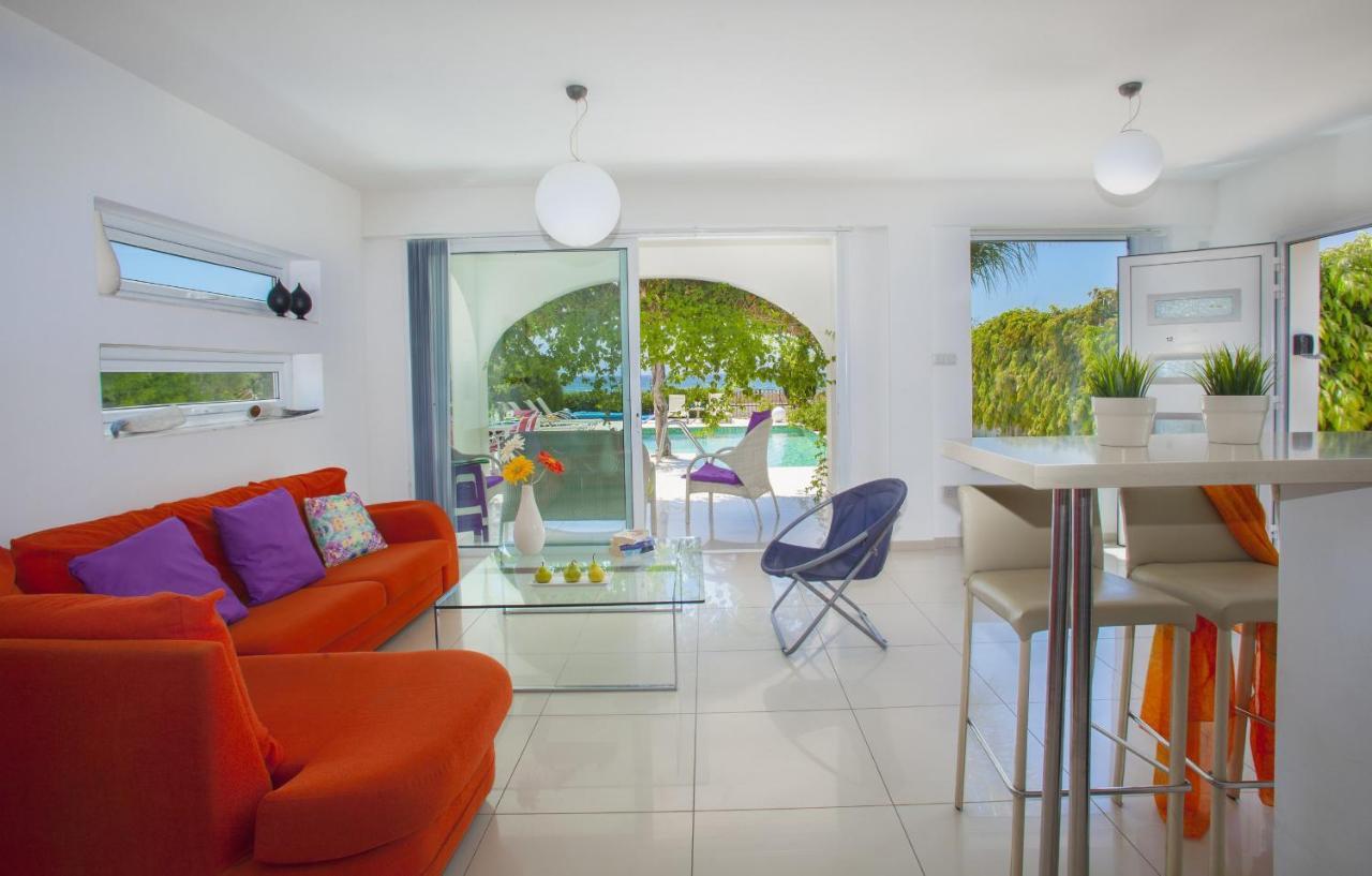 Ayia Thekla Seafront Villa Lavender Ayia Napa Exterior photo